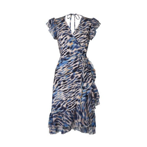 TESSA KOOPS CINDY BLUE FLAME JURK