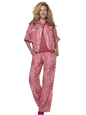 TESSA KOOPS JUNA PEBBELS PINK TOP