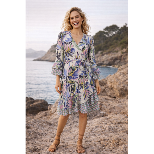 TESSA KOOPS INDY BLUE LOTUS JURK