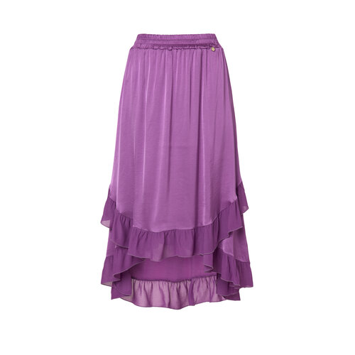 TESSA KOOPS AMAYA PURPLE SATIN ROK
