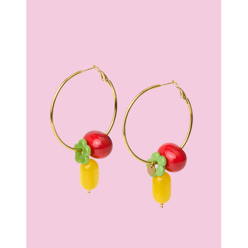 TESSA KOOPS FLOWER HOOPS OORBELLEN TESSA KOOPS FLOWER HOOPS OORBELLEN