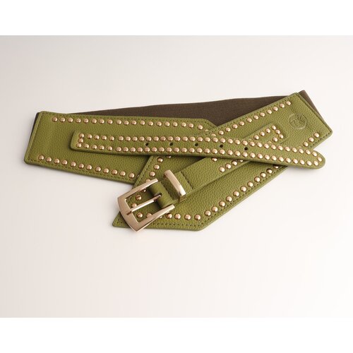 TESSA KOOPS STUDS STRETCH RIEM OLIJF GROEN TESSA KOOPS STUDS STRETCH RIEM OLIJF GROEN