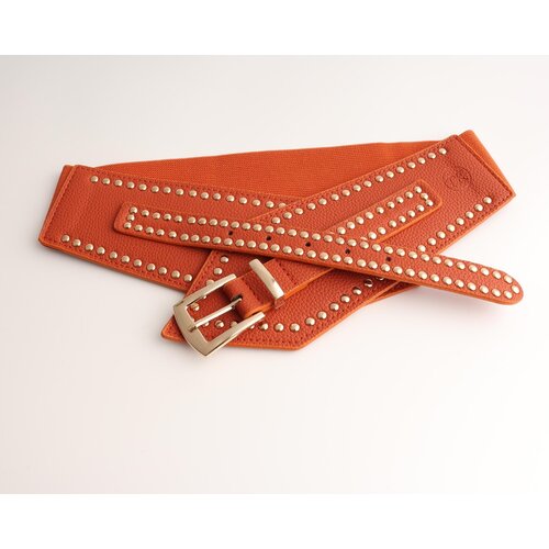 TESSA KOOPS STUDS STRETCH RIEM RUSTY ORANGE TESSA KOOPS STUDS STRETCH RIEM RUSTY ORANGE