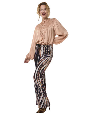 TESSA KOOPS SUZE BLUSH SATIN TOP TESSA KOOPS SUZE BLUSH SATIN TOP
