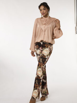 TESSA KOOPS SUZE BLUSH SATIN TOP TESSA KOOPS SUZE BLUSH SATIN TOP