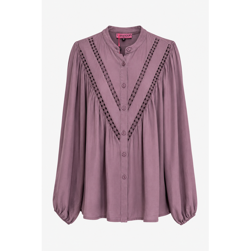 TESSA KOOPS SUZE LILA SATIN TOP TESSA KOOPS SUZE LILA SATIN TOP