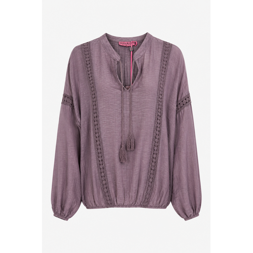 TESSA KOOPS GRAZIA LILA TOP TESSA KOOPS GRAZIA LILA TOP