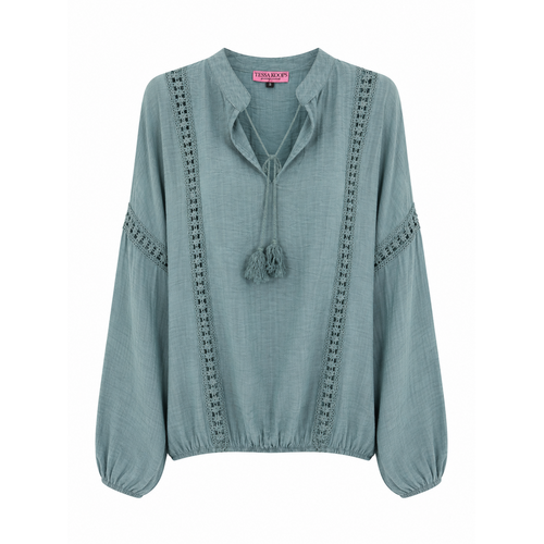 TESSA KOOPS GRAZIA BLUE TOP