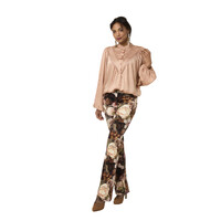 SUZE BLUSH SATIN TOP