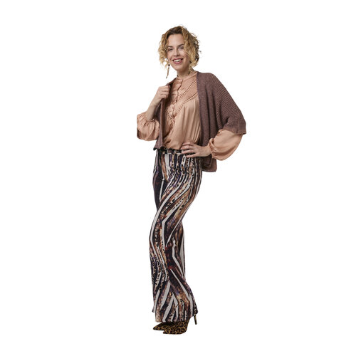 TESSA KOOPS MAEVE ROSE TAUPE VEST