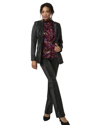 TESSA KOOPS JANNA BLACK SNAKE BLAZER TESSA KOOPS JANNA BLACK SNAKE BLAZER