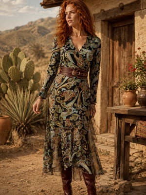 TESSA KOOPS FINDIRA PAISLEY JURK TESSA KOOPS FINDIRA PAISLEY JURK