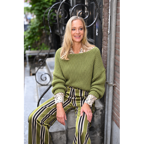 TESSA KOOPS ALBERTA GREEN TRUI TESSA KOOPS ALBERTA GREEN TRUI