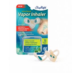 SleepRight Intra nasal Vapor inhaler Neusspreider met Menthol SleepRight Intra nasal Vapor inhaler Neusspreider met Menthol