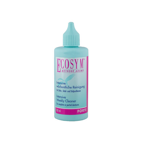 Ecosym Forte Weekly Cleaner 100 ml – wekelijkse reiniger voor bitjes en aligners