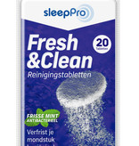 SleepPro Fresh & Clean Reinigingstabletten - 20 stuks