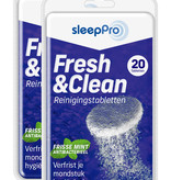 SleepPro Fresh & Clean Reinigingstabletten - 20 stuks