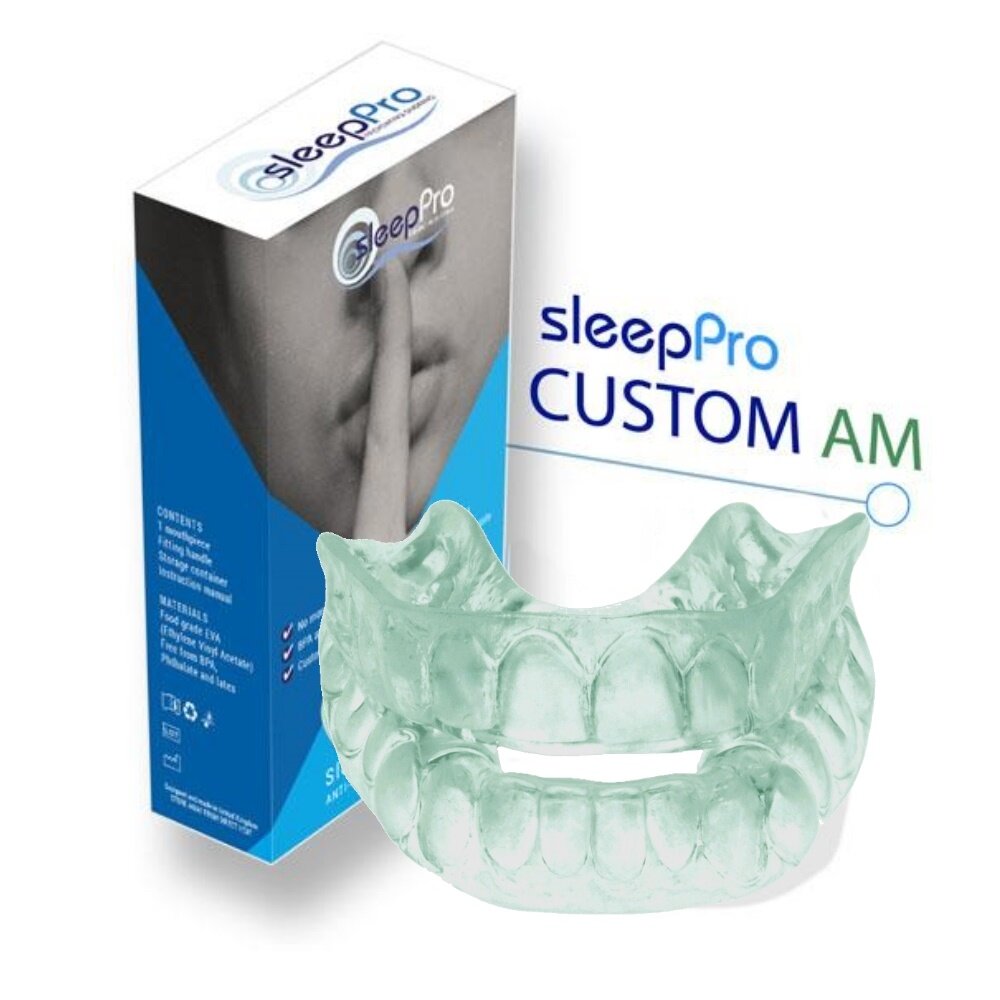 SleepPro Customised Snoring Mouthpiece Custom AM (antibacterial) SleepPro Customised Snoring Mouthpiece Custom AM (antibacterial)