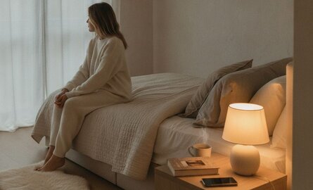 Abendroutine für besseren schlaf ohne Überreizung