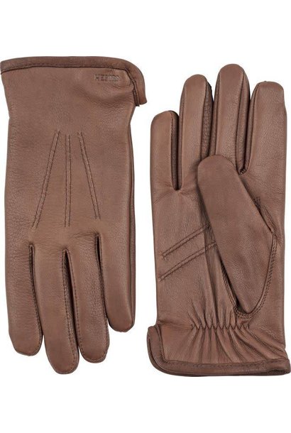 Andrew Deerskin Leather Chocolate Brown