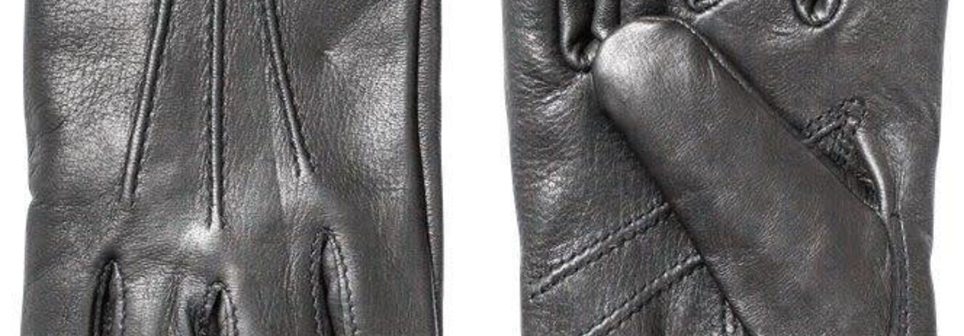 Andrew Gloves Deerskin Black Leather
