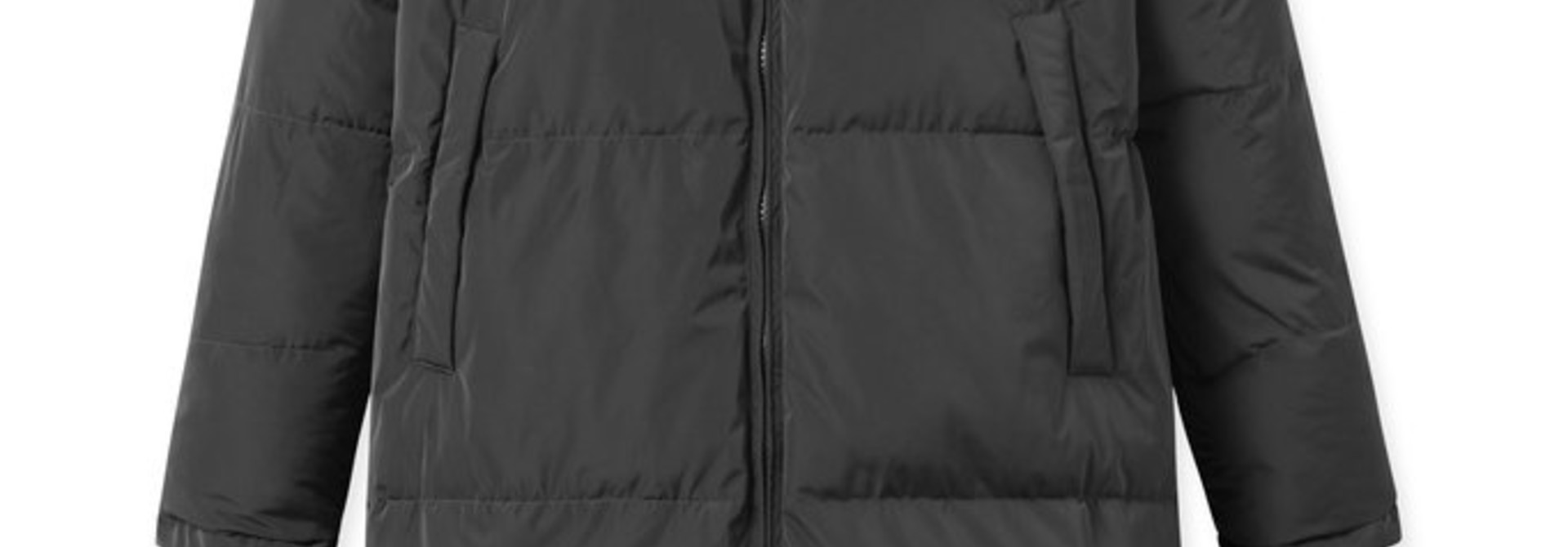 Rhymes Reversible Puffer Jacket Black Navy