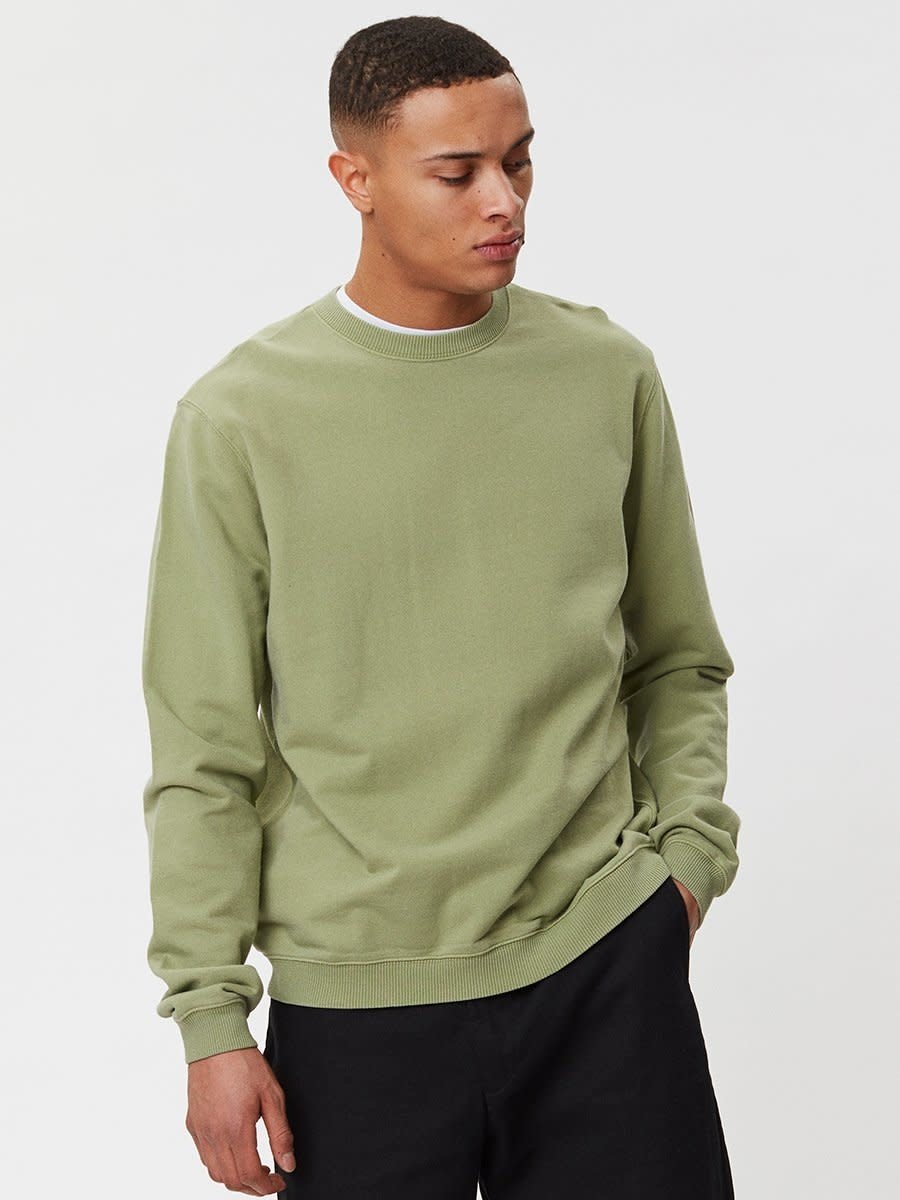 Legends Pasadena Sweater Sage Green - Rauw Store