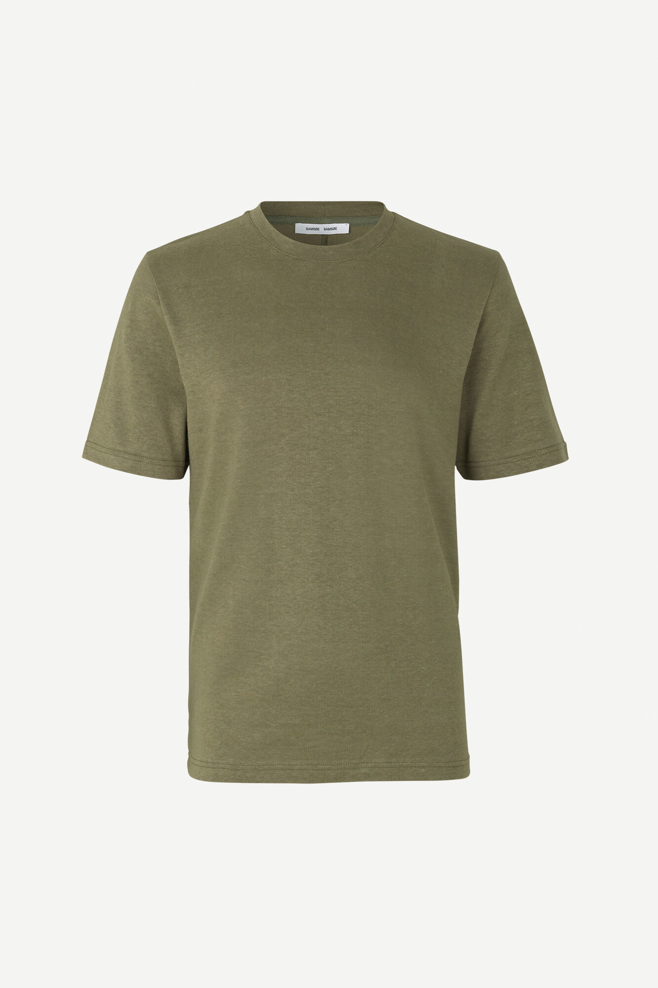 Samsoe Samsoe Ballum T-Shirt Deep Lichen Green - Rauw Store