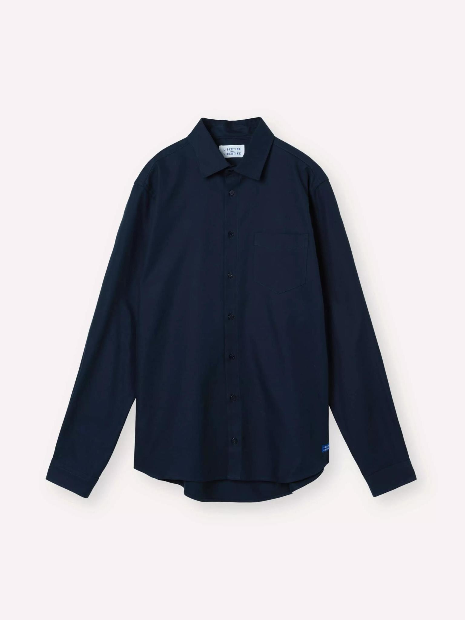 Libertine Libertine Miracle Overshirt Dark Navy - RAUW.STORE