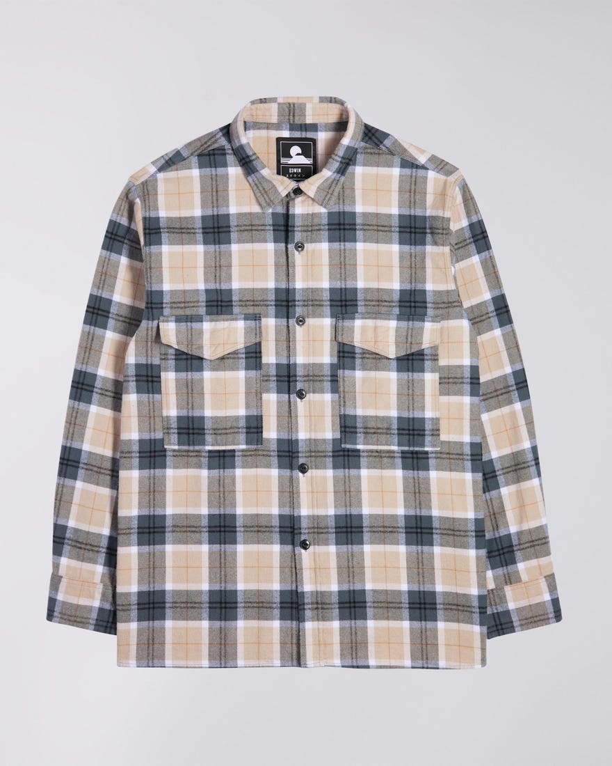Edwin Jeans Big Oversized Checker Shirt 
