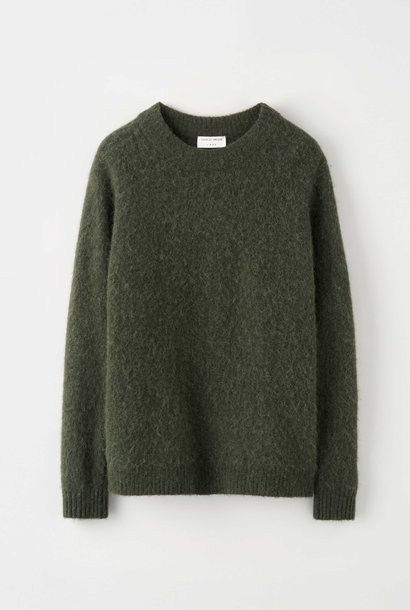 Gwynn Dark Green Wool Knitwear
