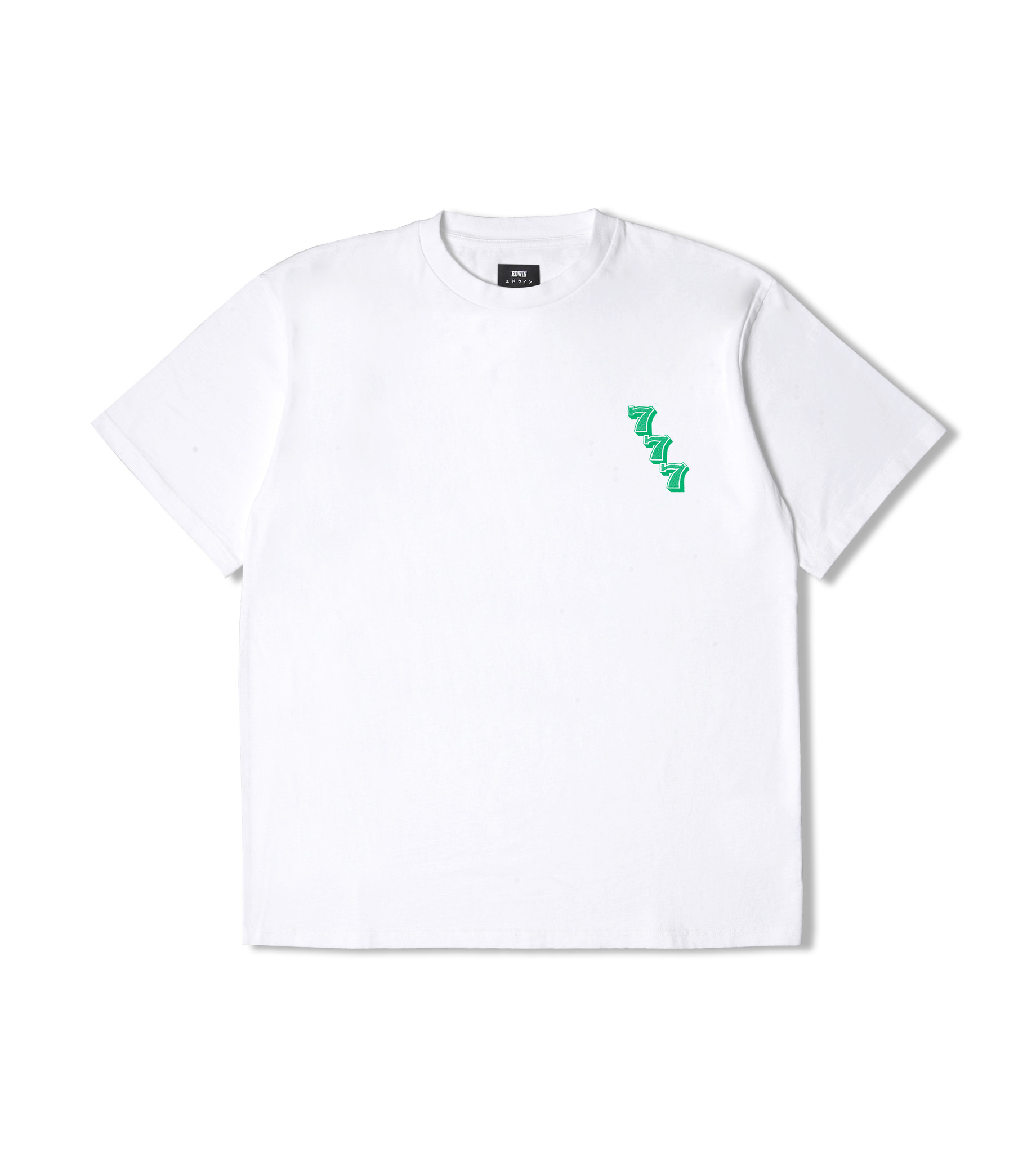 Lucky Otoko T-Shirt White Print-1
