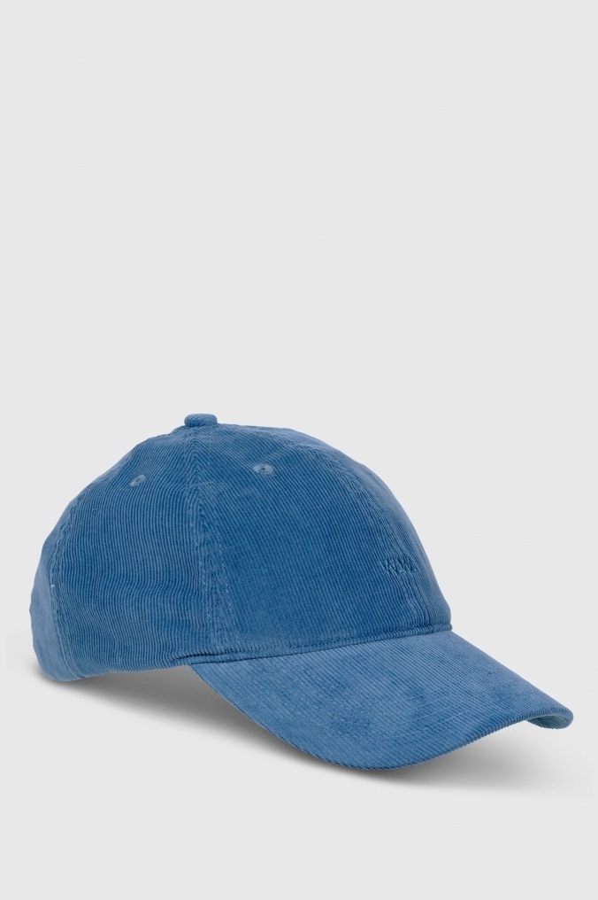Low Profile Cap V Blue Cord - RAUW.STORE