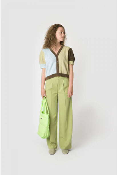 Leshars Wide Green Pants