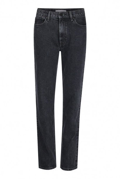 Tower Long Straight Jeans Used Black