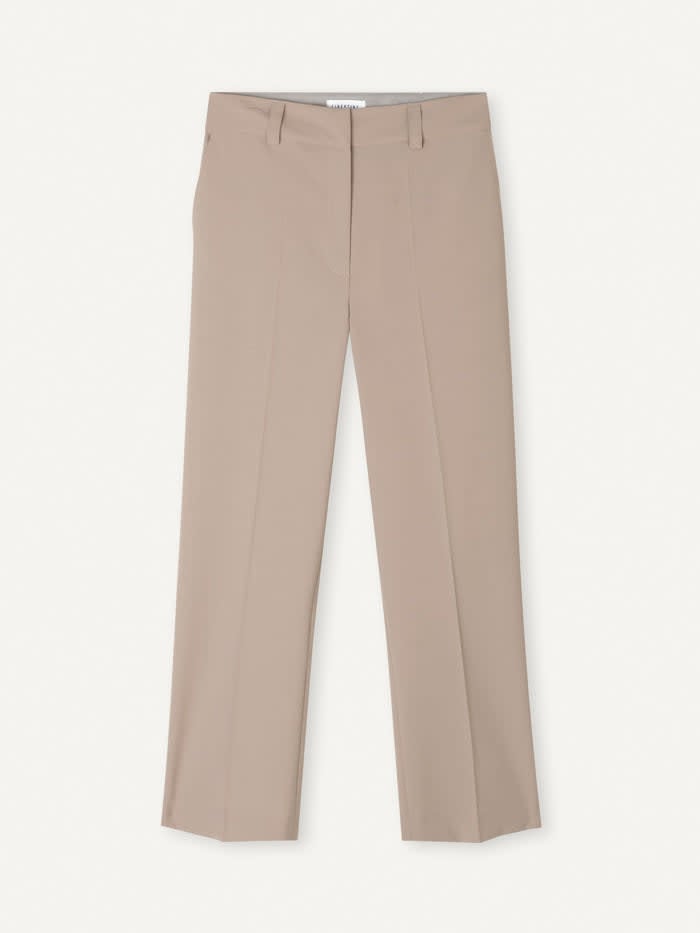 Flaw Straight Trouser Taupe-4