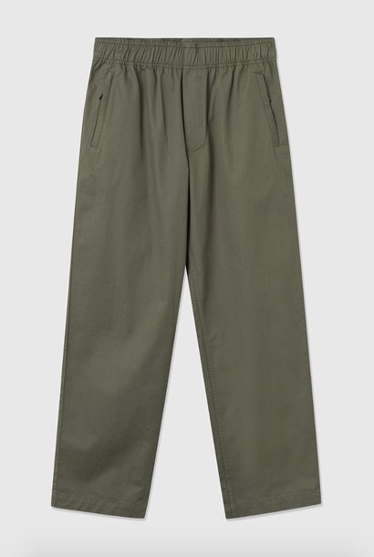 Stanley Herringbone Trouser Green