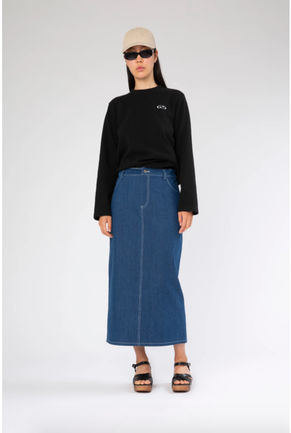 PapayaRS rok donker denim