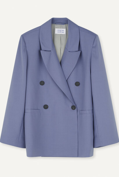 Haze Blazer Blauwe Iris