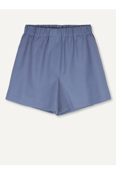 Echte korte broek Irisblauw