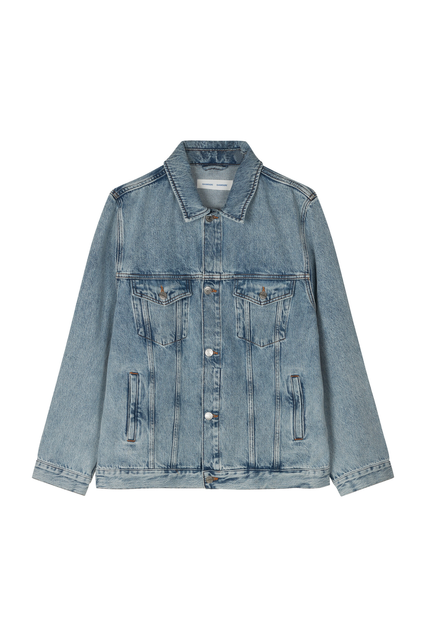 Samsoe Samsoe Nicole Jacket Light Heritage Blue - RAUW.STORE