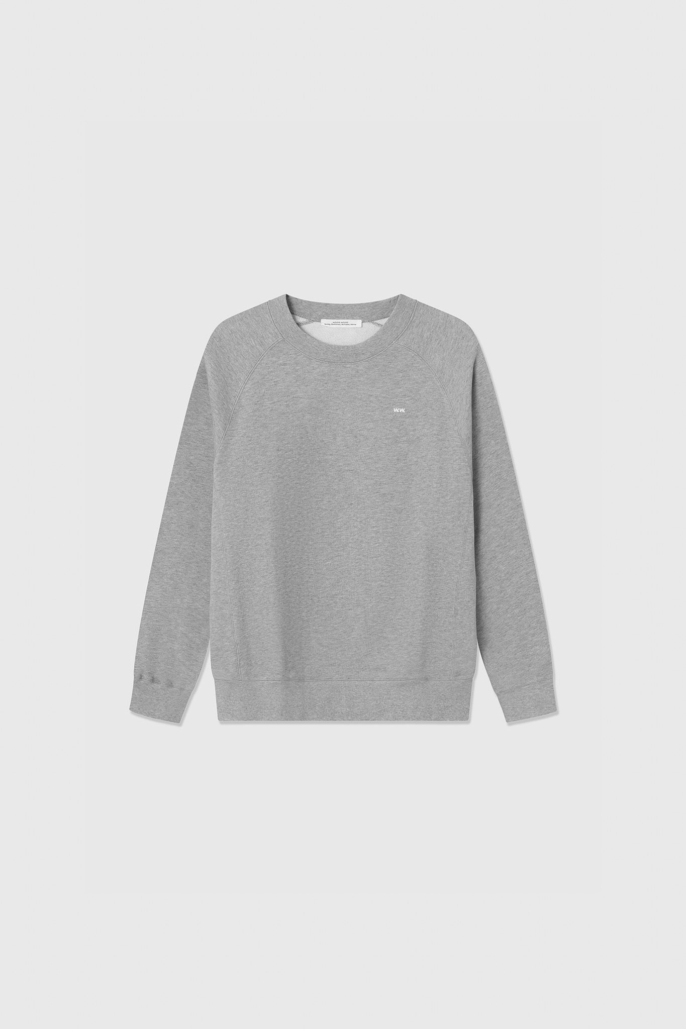Hester Classic Sweatshirt Grey Melange-4