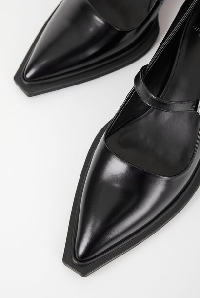 Vivian Loafer Black Leather