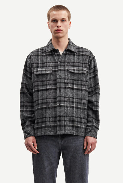 Castor H Shirt Ultimate Gray Checker
