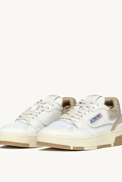 CLC Sneakers Laag Wit Beige Dames MM23