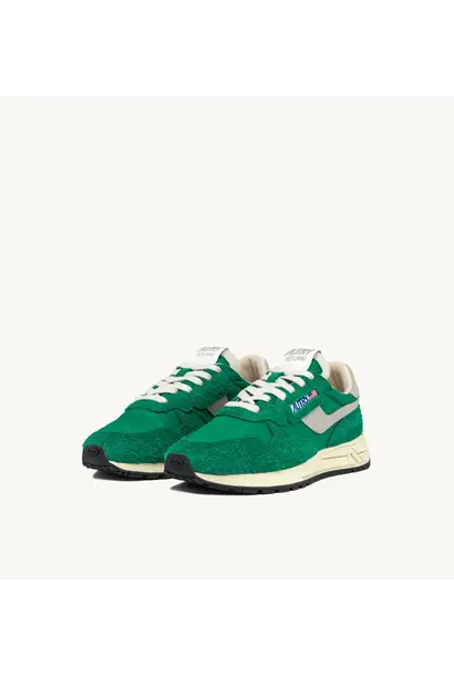 Reelwind Low Green Leather Men NC03