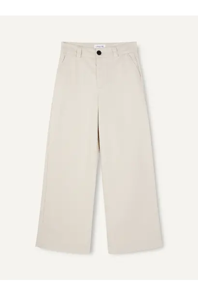 Nodig gebroken witte denim broek vrouwen uit