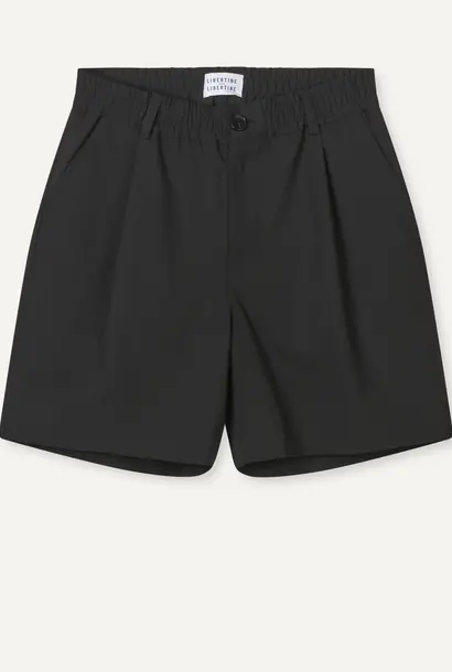 Uptown Pleated Short Black 2211