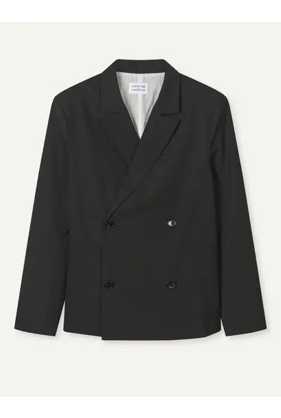 Public Double  Breasted Blazer Black 2211
