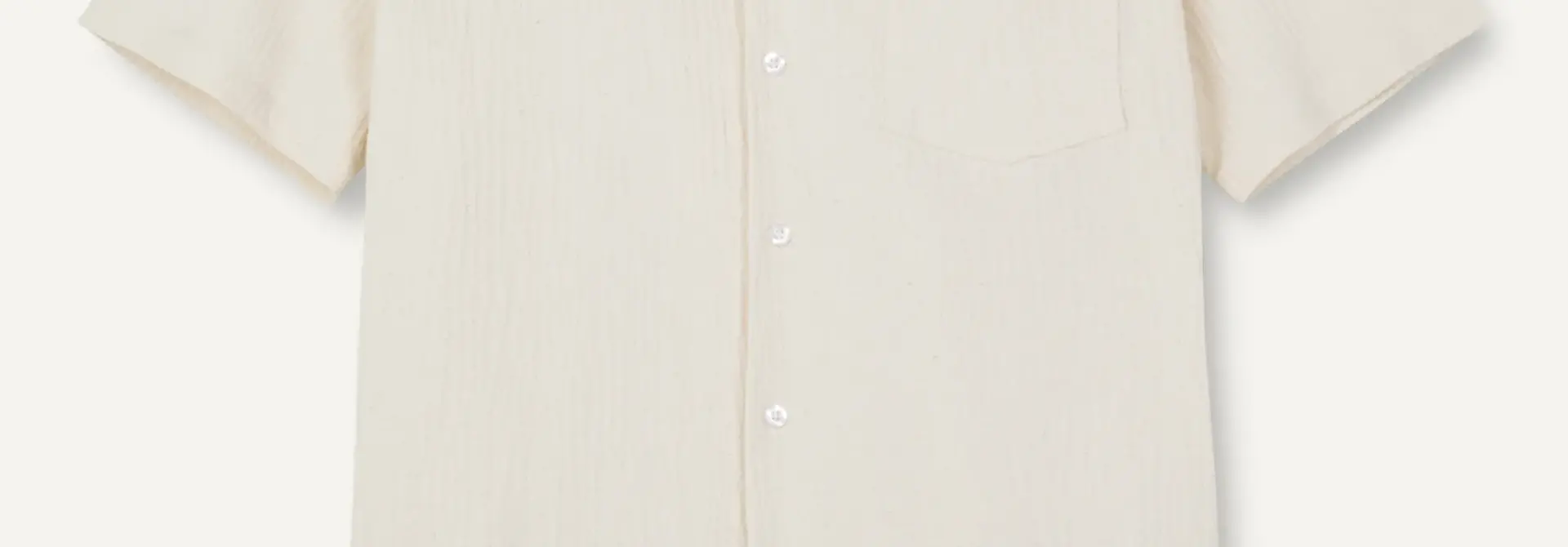 Cave Shirt Ecru White 3439
